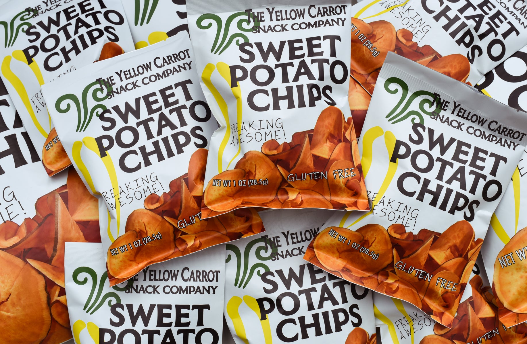 Sweet Potato Chips Snack Bags 1 oz