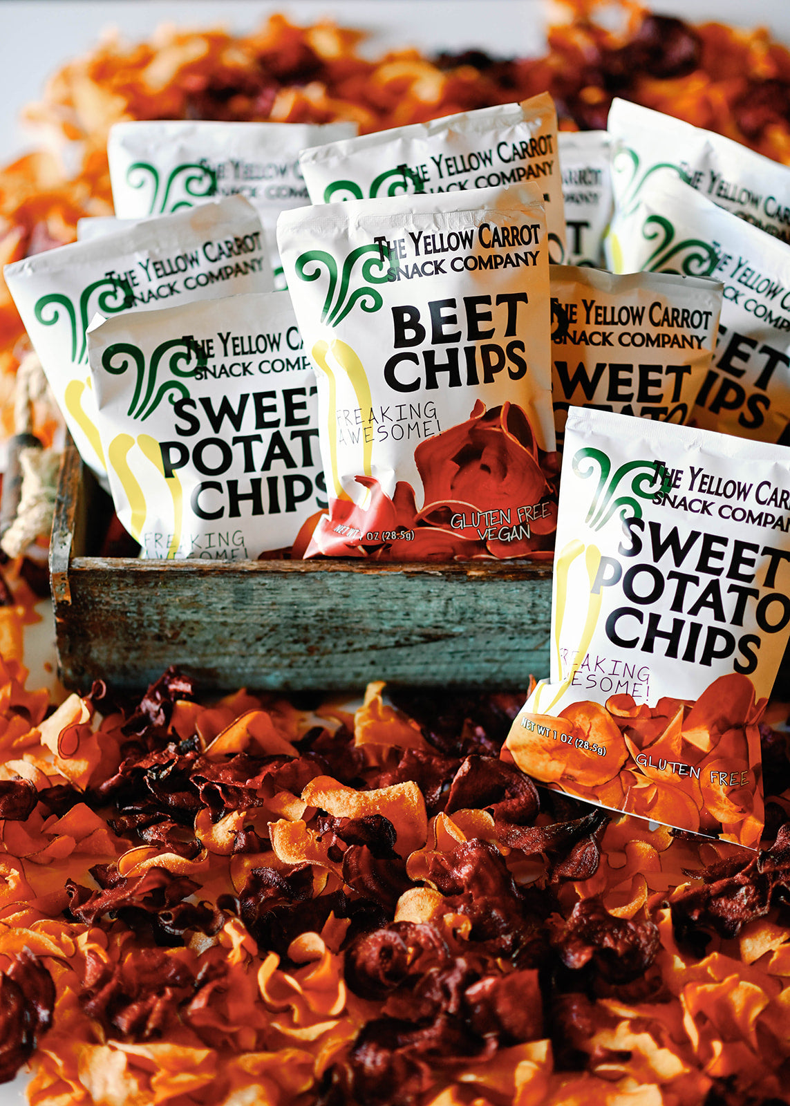 Sweet Potato & Beet Chips Combo Snack Bags 1 oz